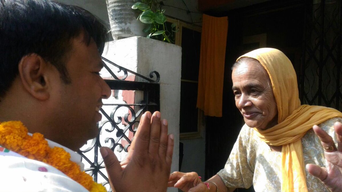 SachinAAP_'s tweet photo. PADYATRA at A-1 Block, Keshav Puram https://t.co/dRlmnsB5Sv