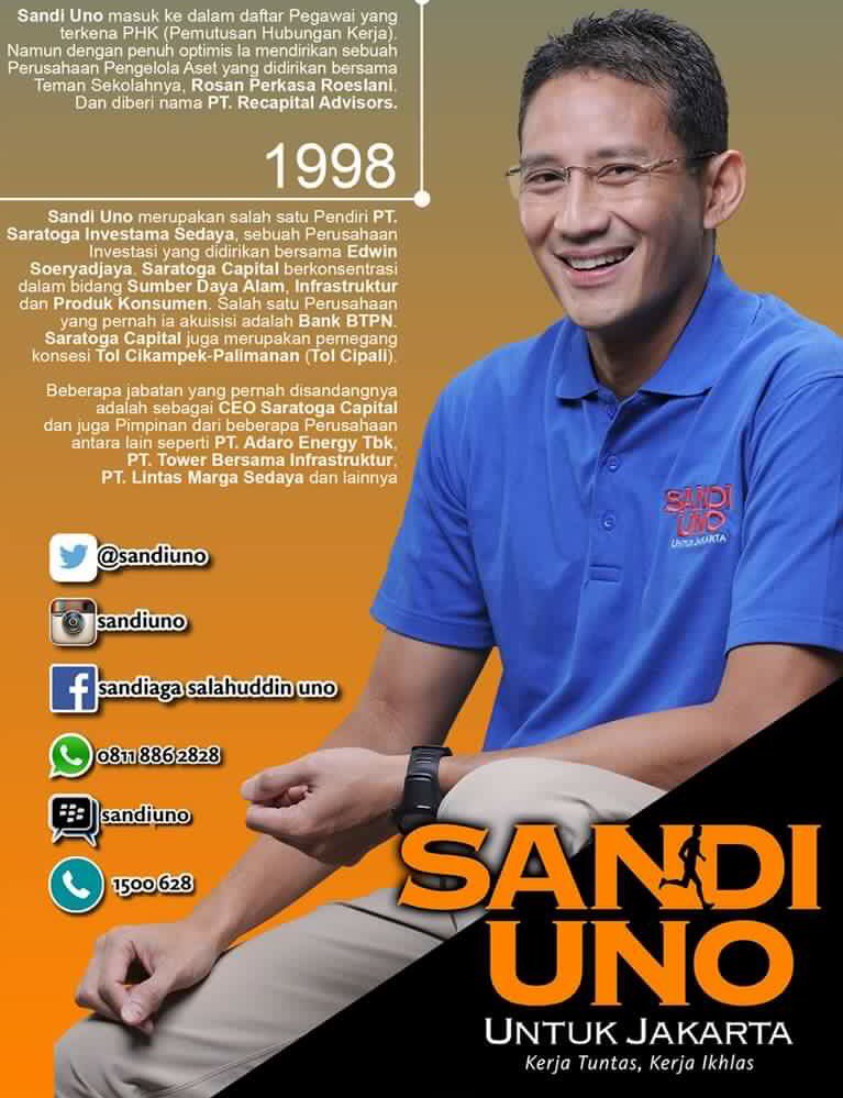 Kontak langsung ke mas <a href="/sandiuno/">Sandiaga Salahuddin Uno</a> pasti dibales kalo sempat.