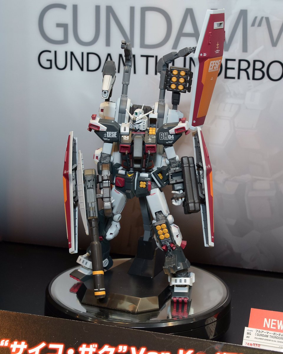 Aminews 静岡ホビーショー Mg フルアーマー ガンダム Ver Ka Gundam Thunderbolt 版 静岡ホビーショー Aminews 静岡ホビーショー Mg フルアーマー ガンダム Ver Ka Gundam Thunderbolt 版 静岡ホビーショー