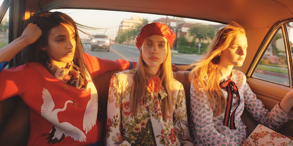 NETAPORTER's tweet photo. IT'S ALMOST HERE! Our Gucci for Net-A-Porter capsule arrives tomorrow! #GUCCIforNETAPORTER https://t.co/3RyYlBZxrU https://t.co/V9Y6qmhe35