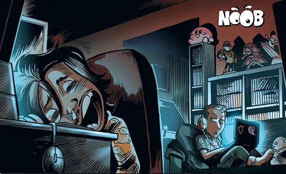Olydri_Noob's tweet photo. On est beau milieu de la nuit et Sparadrap a besoin de recharger ses HP IRL dans la future BD 11 de Noob. ZzzZZzz... https://t.co/zFs4l09E9q