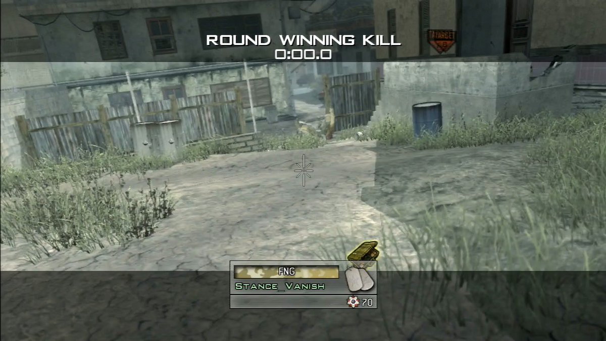 multiplecods's tweet image. Holy shit i hit my first in stance already