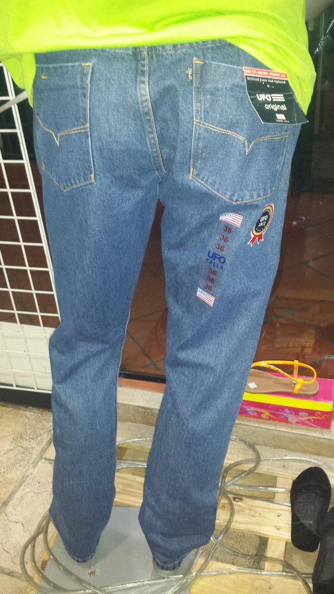 KMIPAUSHOP's tweet photo. Jeanes para caballeros marca UFO desde la talla 32 hasta la 44. Aceptamos tarjeta de crédito. https://t.co/MRfwECDKgq