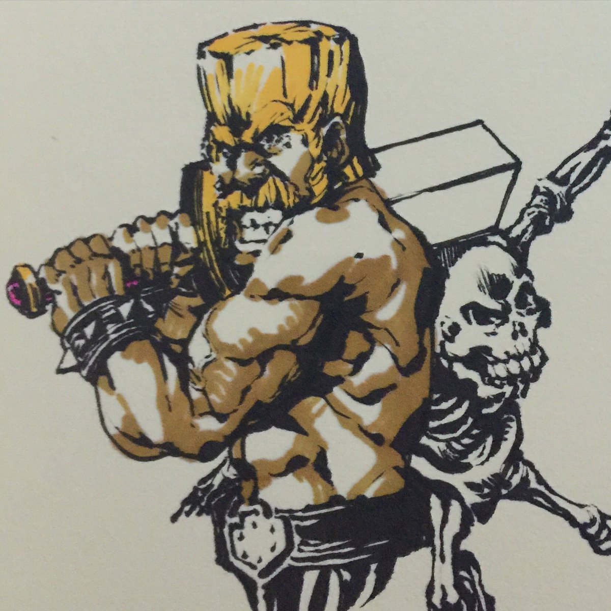 notz41's tweet photo. @clashroyale @clashofclans 
This pic is none sketch drawing.
Enjoy! @supercellgames #coc #clashofclans #clashroyale https://t.co/AWT3RhgfTx