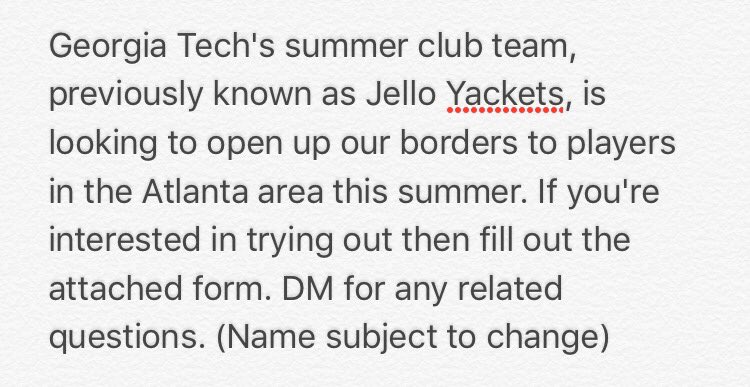 Georgia Tech Tribe tweet media