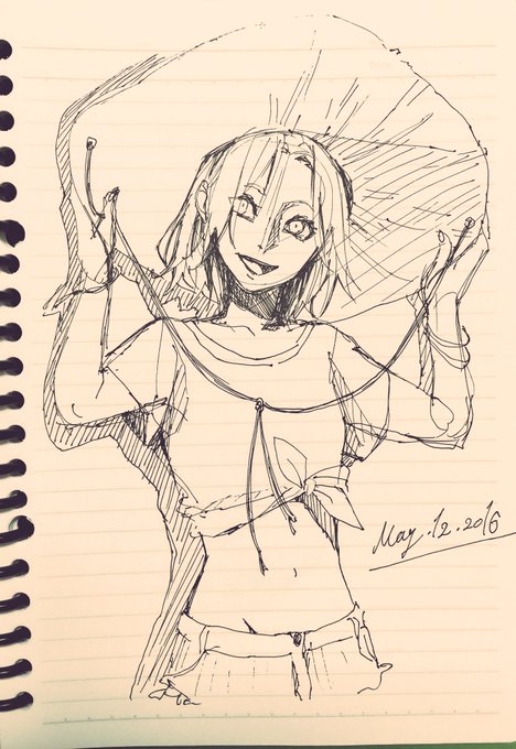 夏!!!なサクラちゃん

会議中のラクガキ😌 