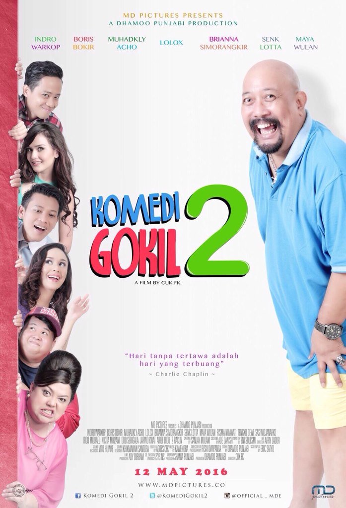 muhadkly's tweet photo. Mulai tayang hari ini, selamat menonton #KomediGokil2 👍 https://t.co/ZymTC6DrP7