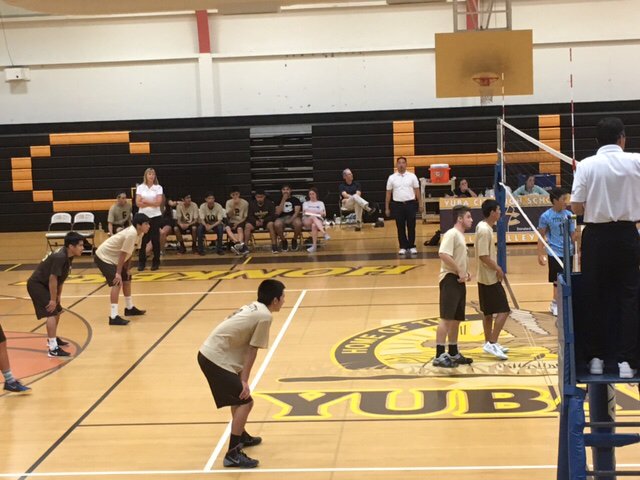 YCUSD's tweet photo. Playoff game YCHS vs. Burbank #GoodGame https://t.co/YqkPYGG9I7