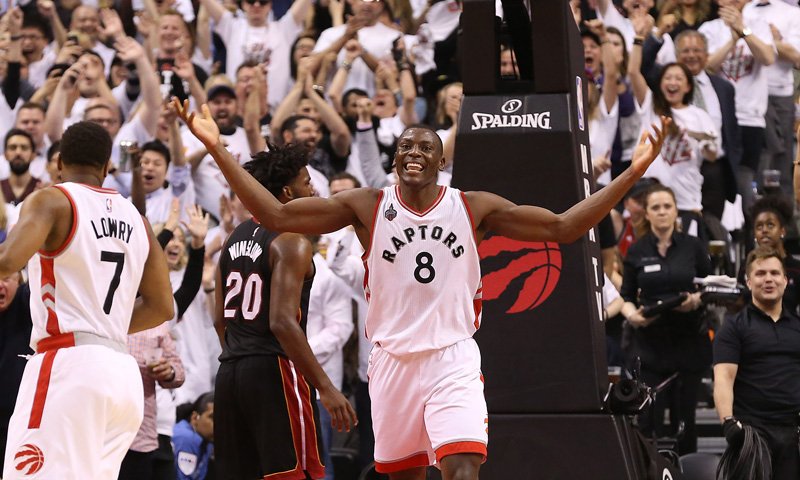 SLAMonline's tweet photo. FINAL: Heat 91, Raptors 99. DeRozan 34 points. Toronto now leads the series 3-2. https://t.co/DaJyCfNhDa