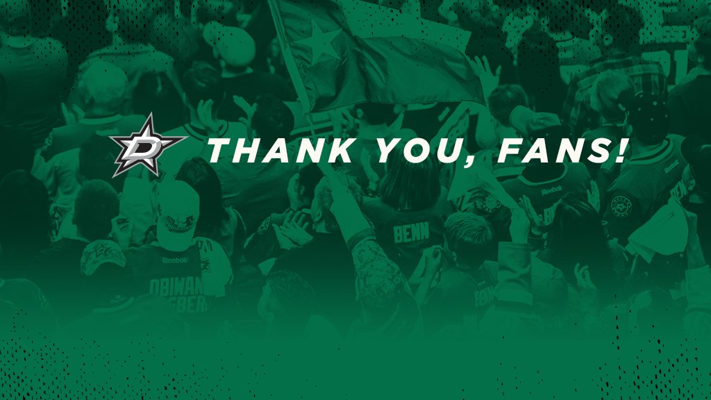 DallasStars's tweet photo. What a ride. Thank you for an incredible 2015-16 season, Stars fans! See you back at @AACenter soon. #GoStars https://t.co/8L4IFeVBsO