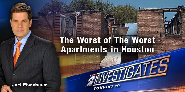 KPRC2's tweet photo. You call THIS living?! @KPRCJoel exposes the worst of the worst apartment complexes in Houston, next at 10 #hounews https://t.co/MuFqS2MEmp