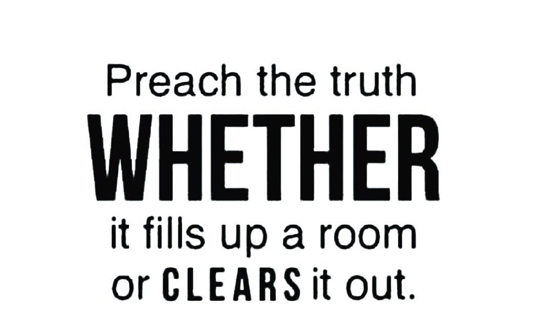 DonavonHill's tweet photo. Hey preacher... it takes commitment. #Word #Truth #CommitmentToTruth https://t.co/HxlgH1yT79