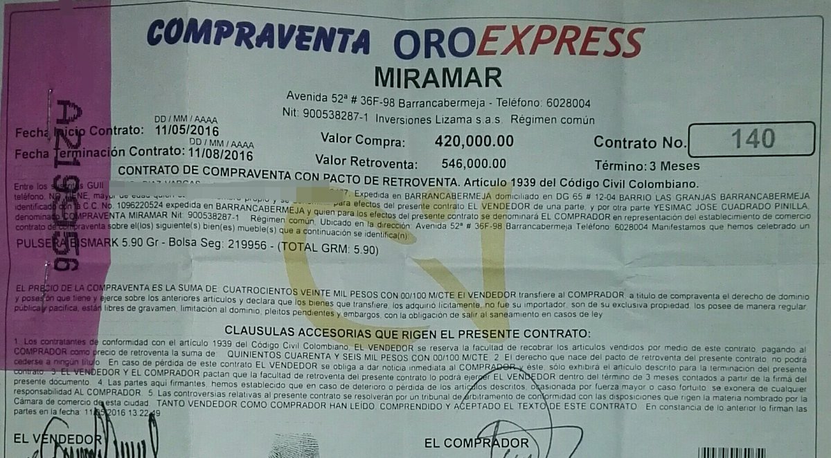 guillermodiazva's tweet photo. @UNPColombia @DiegoFMoraA @sinescoljdn  me tocó empeñar la pulsera de mi querida madre para salir de comisión https://t.co/UFJHwKPoCU