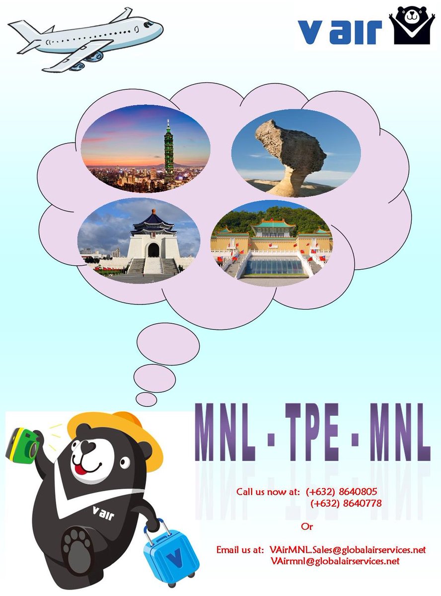 vairmnl's tweet photo. Thinking of traveling while it is Summer? Plan and book a trip to TAIPEI Now! https://t.co/dJv9KG7Jms