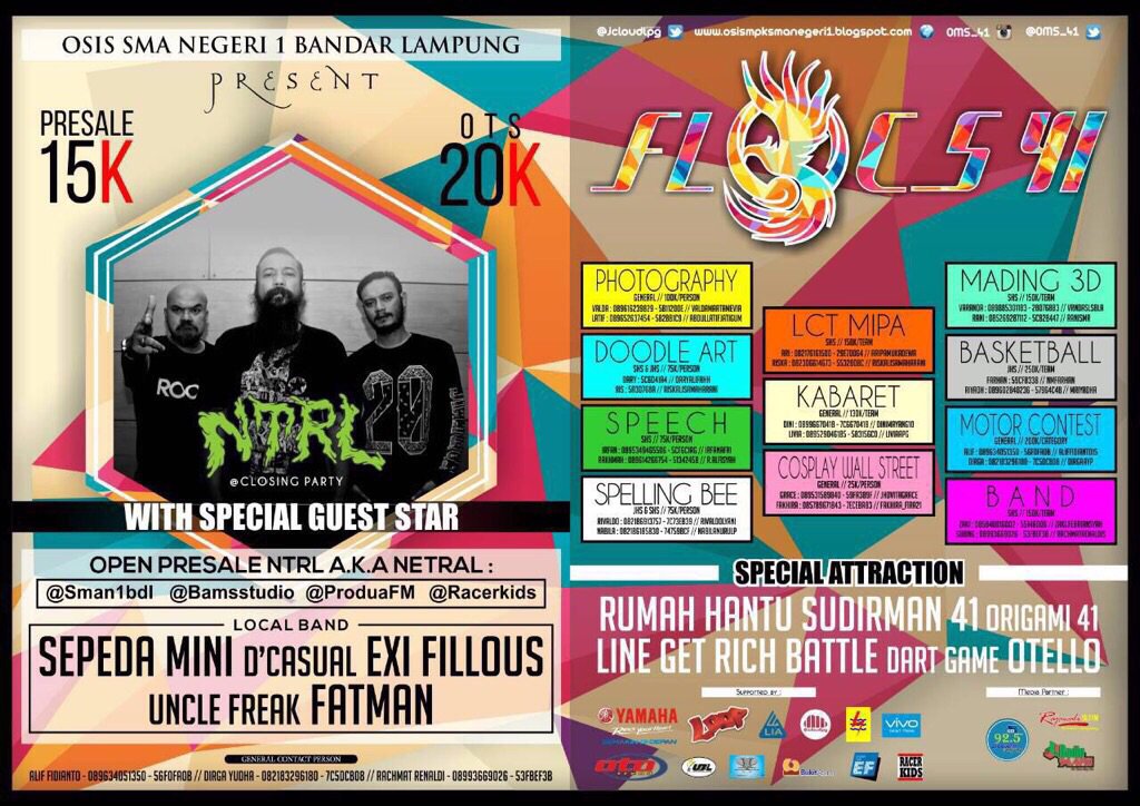 NTRL (@ntrl_official) on Twitter photo Ntrlzr Lampung mari merapat di Sma 1 Negeri Bandar Lampung <a href="/OMS_41/">OSIS SMAN 1 BDL</a> <a href="/musikLAMPUNG/">Info Musik Lampung</a> <a href="/radarlampung/">Radar Lampung</a> Ntrlzr Lampung mari merapat di Sma 1 Negeri Bandar Lampung <a href="/OMS_41/">OSIS SMAN 1 BDL</a> <a href="/musikLAMPUNG/">Info Musik Lampung</a> <a href="/radarlampung/">Radar Lampung</a>
