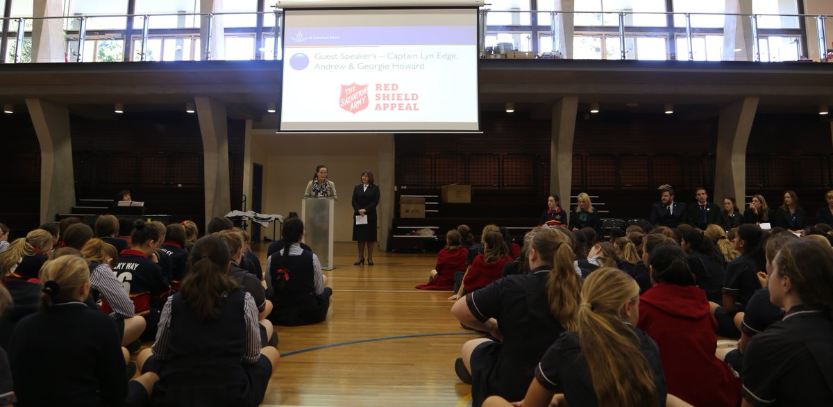 StCatherinesSyd's tweet photo. You can count on us .@salvos! #redshieldappeal Saturday 28 and Sunday 29 May. #serviceeducation https://t.co/C7aHxVEvRo
