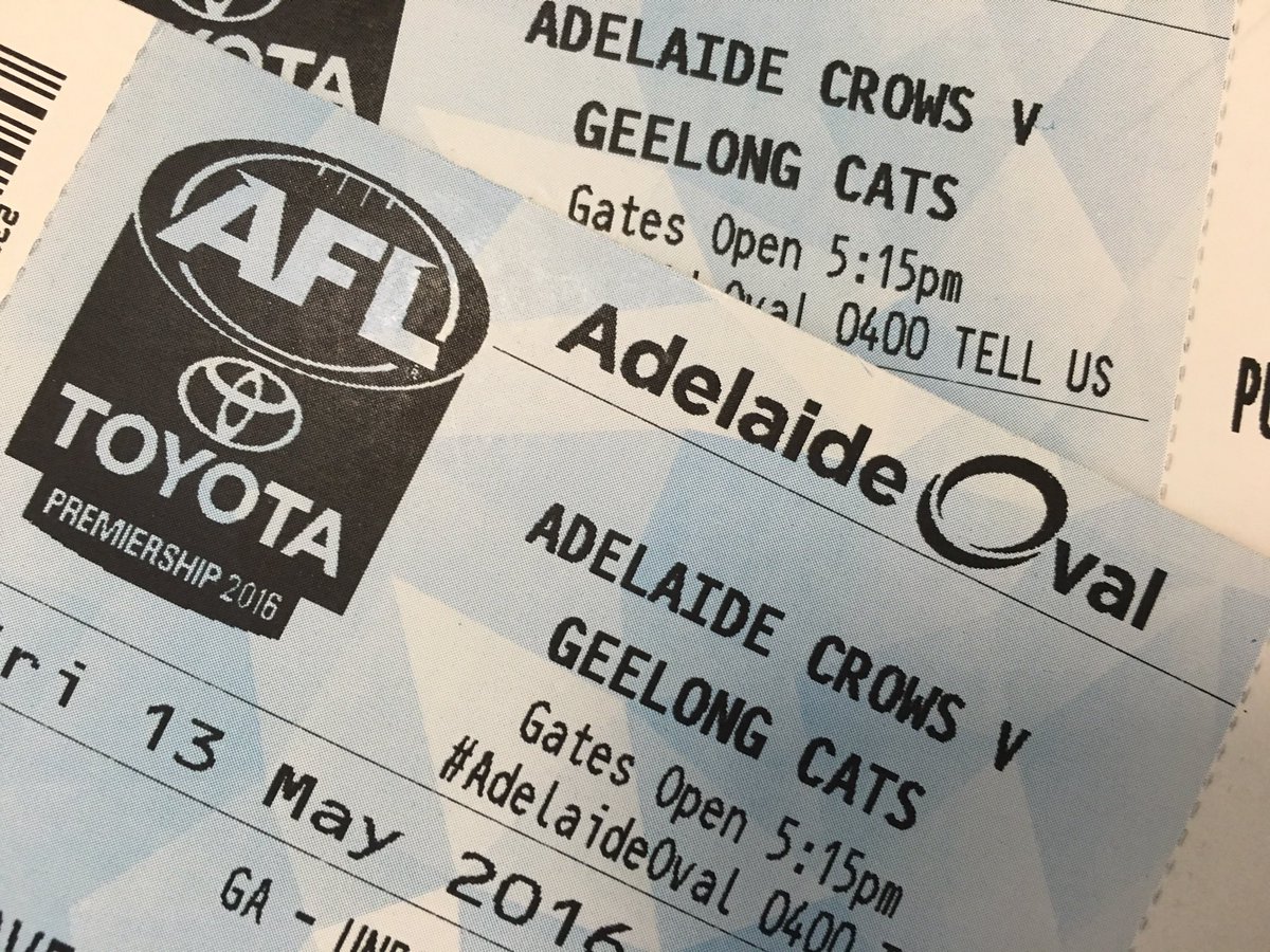 Adelaide_FC's tweet photo. Hi! #weflyasone 
What to do with a couple of GA tickets to a sold out game? 🤔 https://t.co/vTls62KKez