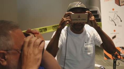 KVUE's tweet image. How Texas Mutual Insurance Company is training employees, construction workers with VR app: kvue.tv/1ZHs0FC