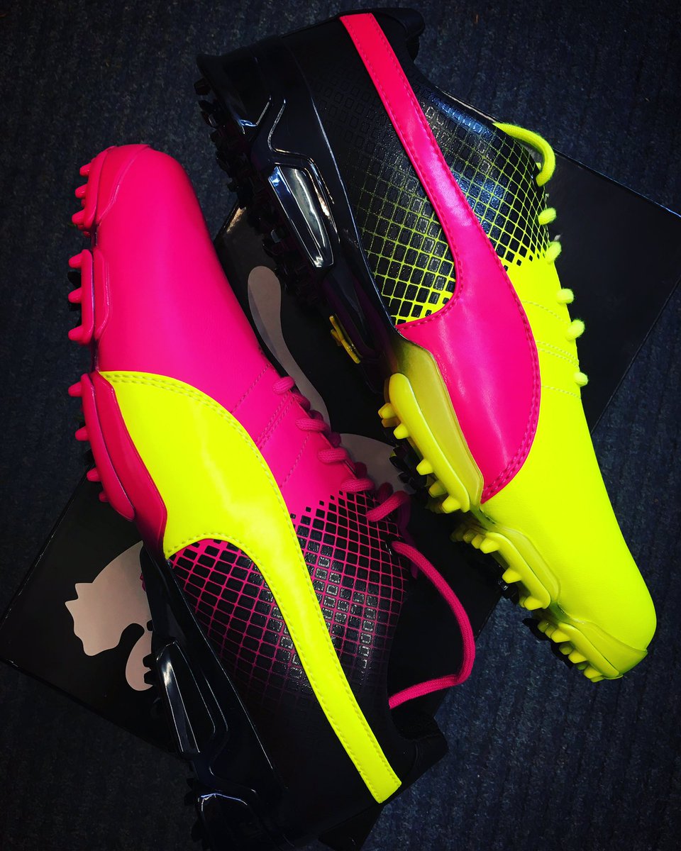 WIN these <a href="/PUMAGolf/">PUMA Golf</a> TitanTour INGNITE SHOES UK size 9 as worn by Rickie tonight. RT to win