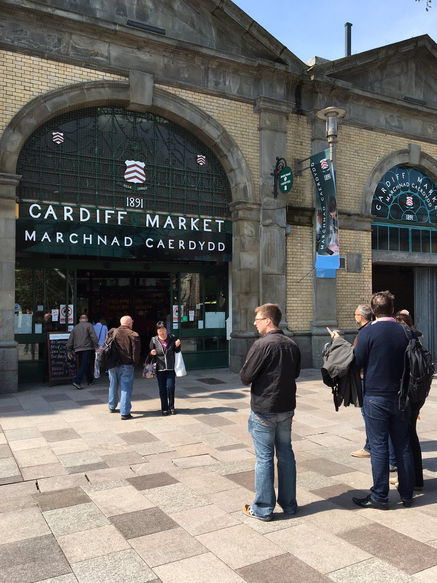 PDR_DPolicy's tweet image. On a #servicesafari to the Cardiff market #greenhouseworkshop