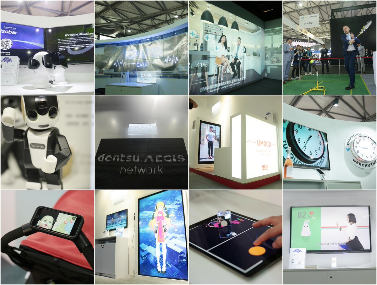 dentsu_global's tweet image. We doubled our product showcase at #CESAsia this year all themed around the empowerment of the extended self!