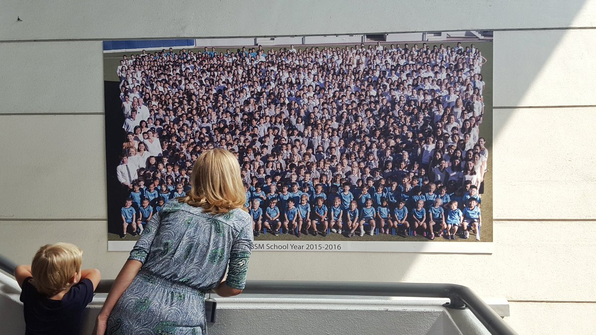 BSM_1976's tweet photo. We're playing our own version of Where's Waldo at British School Manila. Here's a huge photo of our family! #BSMroar https://t.co/V7U4dNzieV