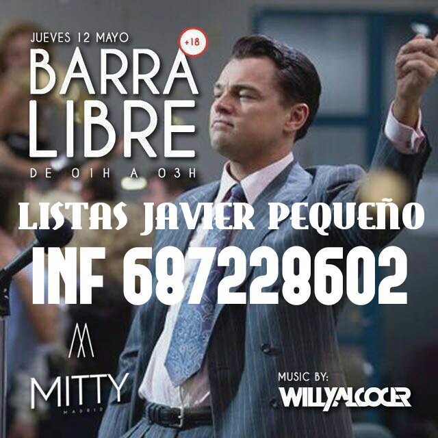 JaviRRPP_KAP_MD's tweet photo. HOY MITTY.

#LISTASMITTY #LISTASCATS

BARRA LIBRE 1-3

CHICAS 5
CHICOS 10

DECIR LISTAS JAVIER PEQUEÑO

INF687228602 https://t.co/xJLq0OumiE