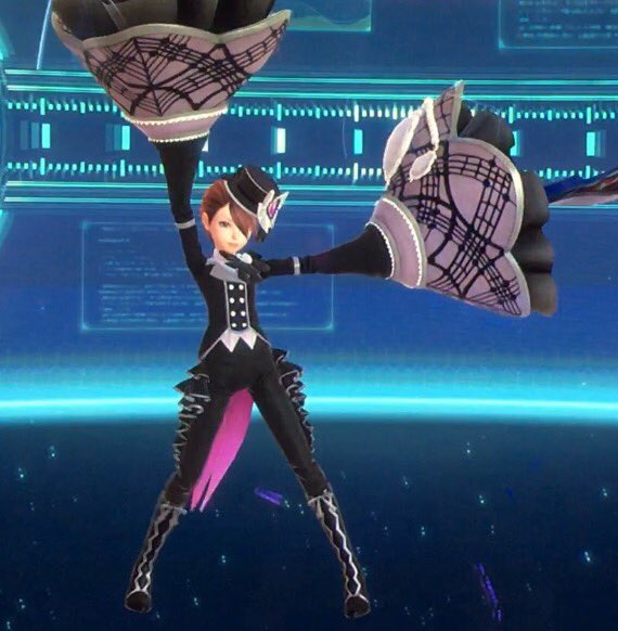 シロ鬼 フェスティバル衣装しづね 男装執事服だそうで 露出よりお洒落重視 そのままミュージカルに出ても違和感なさそう