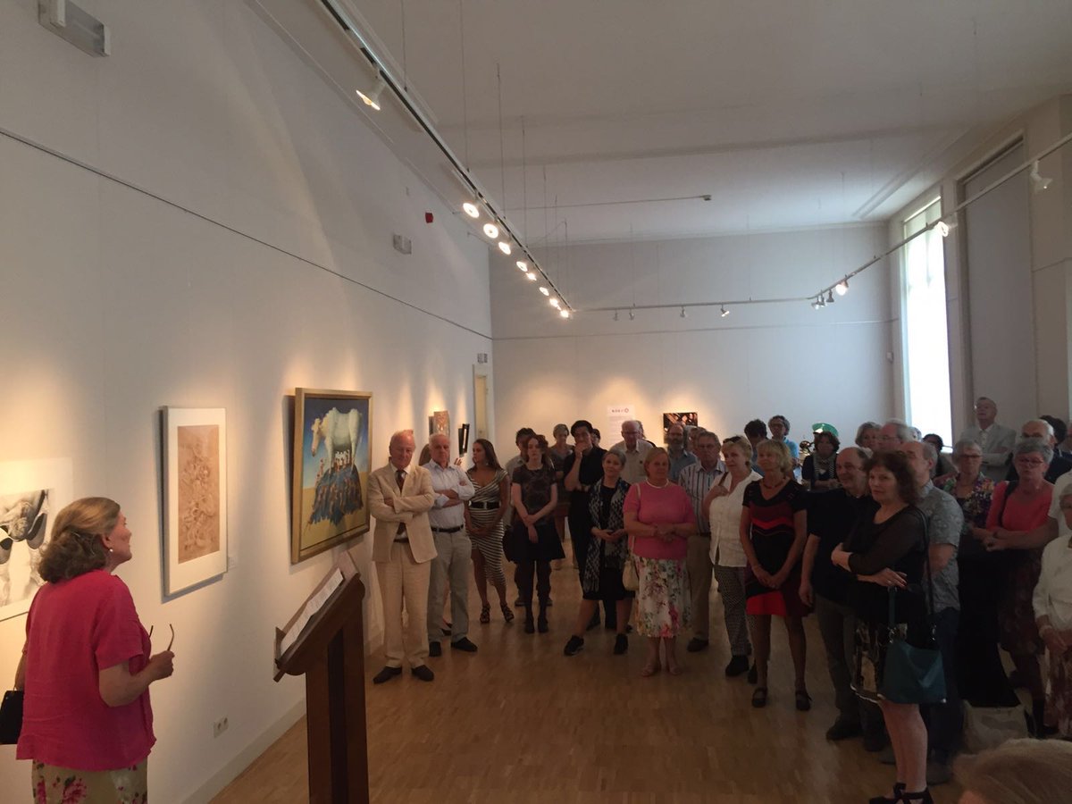 Afgelopen zondag was opening B.O.E. expo <a href="/MuseumSlager/">Museum Slager</a>  Bijzondere Bosch kunstwerken: ow.ly/2aXE3007Ubn
