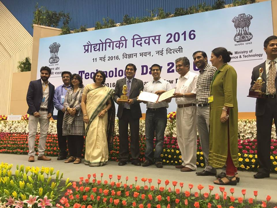 Congratulations <a href="/PranayG/">Pranay Gupta</a> founder-<a href="/91springboard/">91springboard</a> for winning National Award for Best Emerging Technology Incubator'16