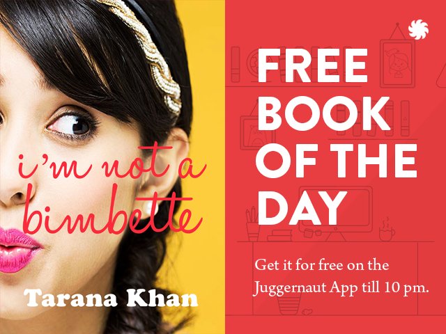 juggernautbooks's tweet photo. We've got a super FUN read for you to get for FREE today. Our #FreeBookOfTheDay by @DrTarana on the #JuggernautApp https://t.co/JYpXyIwU7n