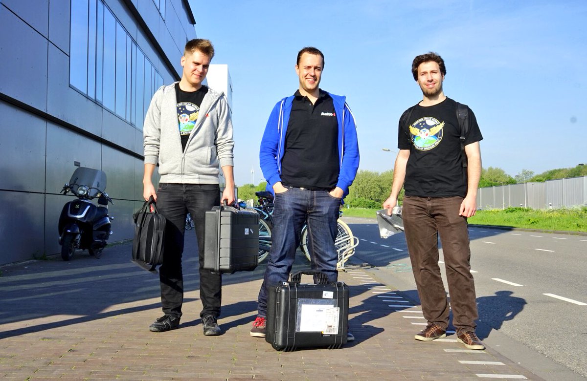 <a href="/AaltoOne/">Aalto - 1</a> has arrived to Delft for integration. Important day ahead!