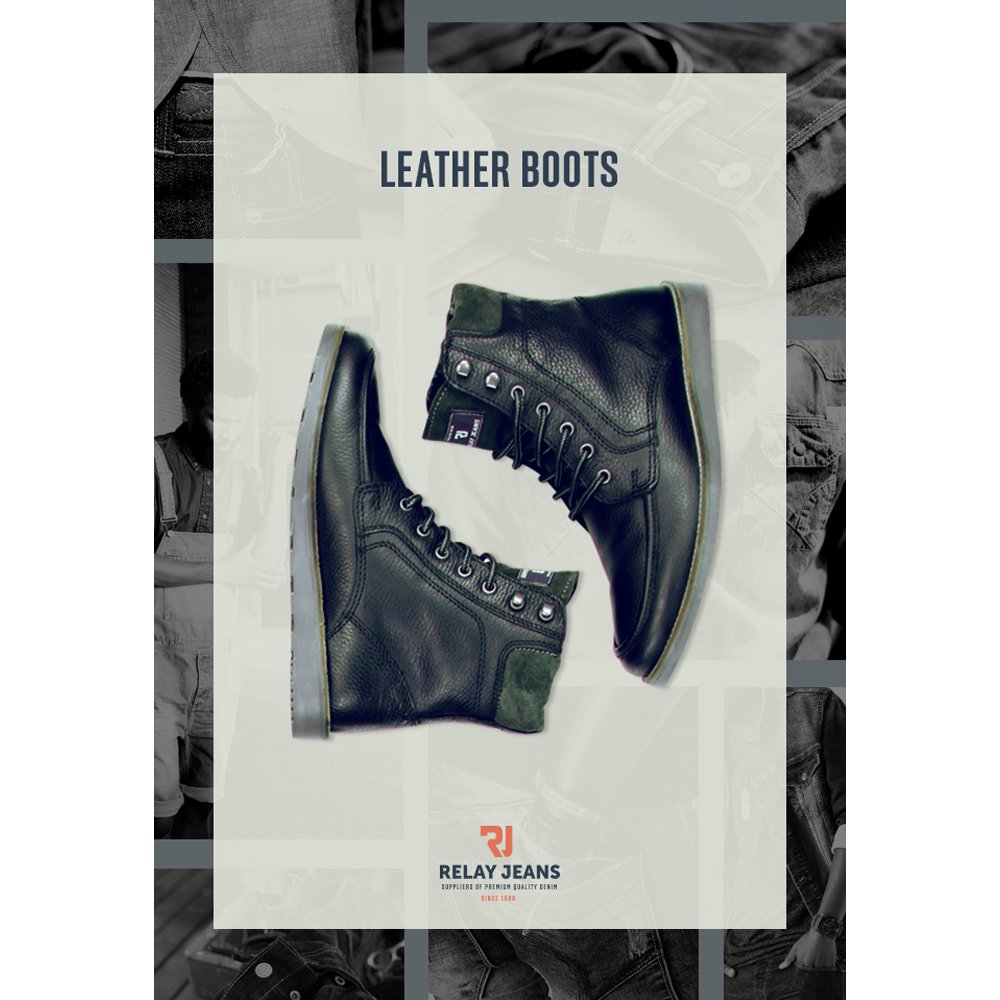 Markham_1873's tweet photo. Genuine leather, hand stitched with suede detailing. The #RelayJeans Premium leather boots, R999 in Markham stores. https://t.co/PWICCeDGNl