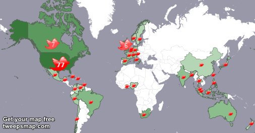 Lokis420Life's tweet photo. My followers are in USA(76%), Canada(7%)... Get your map too: https://t.co/j9EHMY5AjQ https://t.co/zybJkgYZZD
