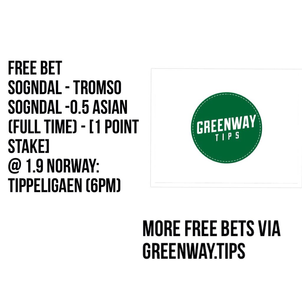greenway_tips's tweet image. Free Bet