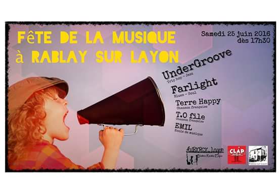 clapderablay's tweet photo. Salut à tous !
Vous êtes par là le 25 juin ?
#Fetedelamusique https://t.co/79pFvwIWvF