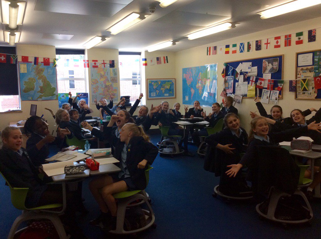 HSO_Geography's tweet photo. U3 enjoying our new flexible learning space #nodechairs https://t.co/GsieKa0Qlf