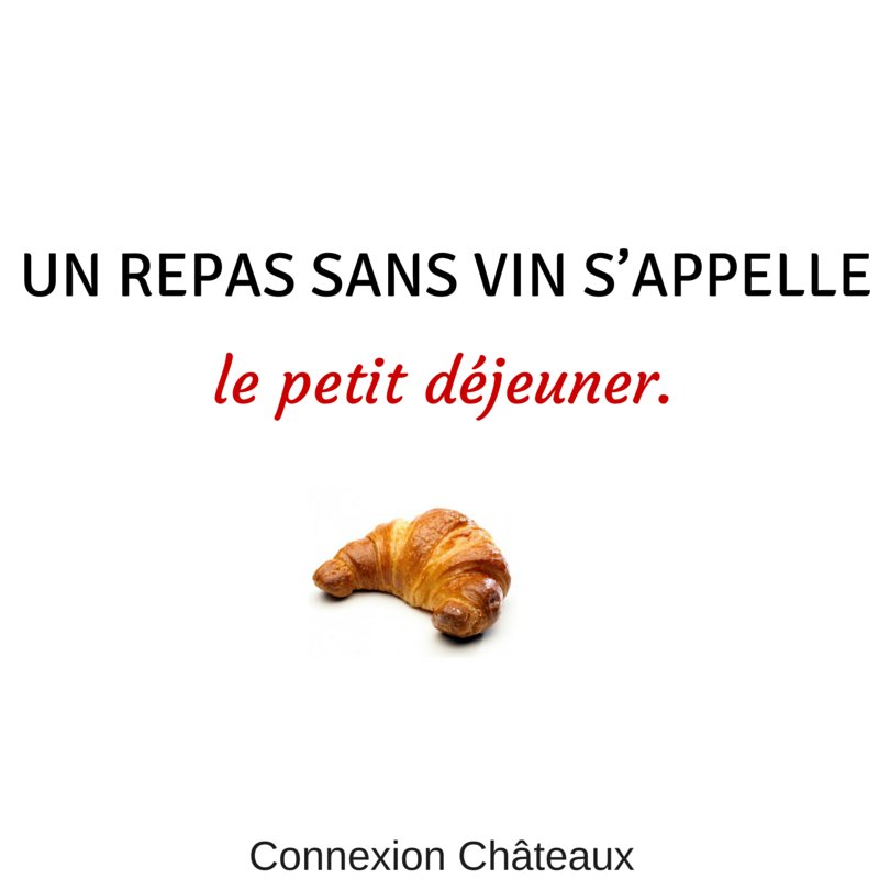 Bonne matinée !