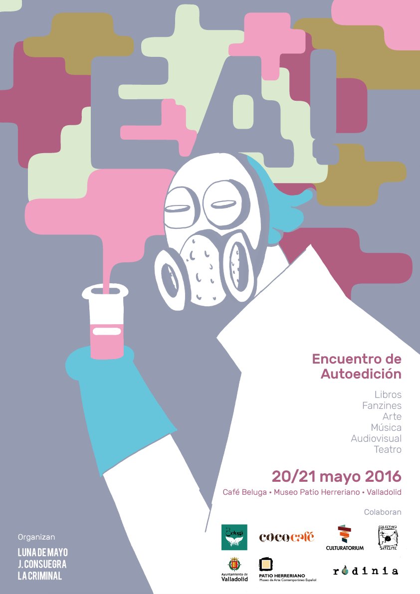 PatioHerreriano's tweet photo. HOY no te pierdas #EAAutoedición en el museo #NDM16
https://t.co/UXPQFrS8hT @artecontrajorge @inkPrimo @diezovejas https://t.co/DZLSmkO1Lu
