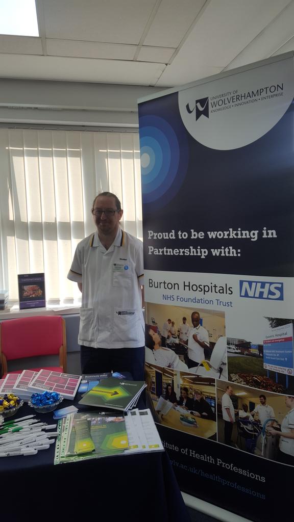 donnasl8888's tweet photo. Uni of Wolverhampton is celebrating nurses day at Burton . Well done to Student Voice👏👏👏 https://t.co/rRFfVQvtx9
