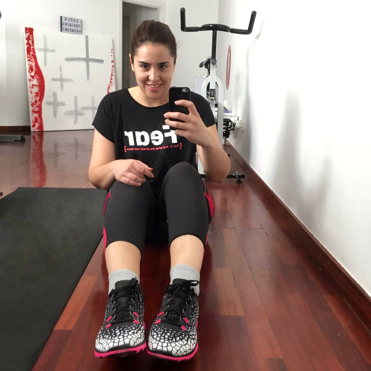 AddictSmile's tweet photo. ¡A por el jueves con actitud y energía! Sin miedo #NOFEAR 💪🏼 #addictsmilesport #smiletraining https://t.co/JV9cXf1wAb