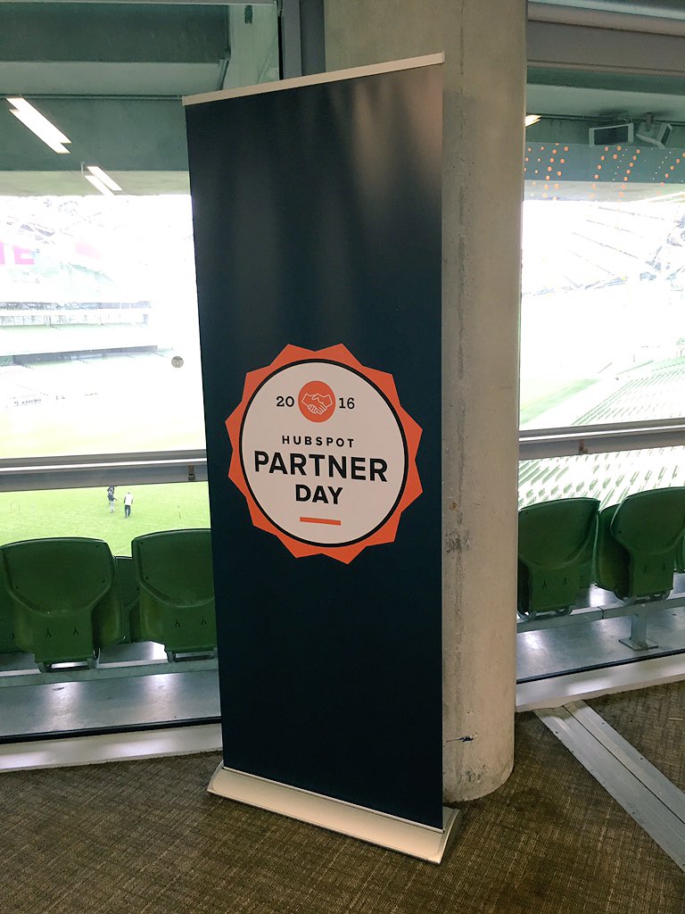 mikkorindell's tweet image. Hubspotin EMEA Partner Day käyntiin Aviva-stadionilla Dublinissa. #myynti #markkinointi #hubspot