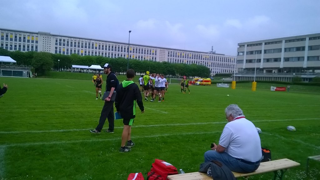 OvalieComm's tweet photo. Fin du premier match au @CentraleSeven : Tribes7 36-Portugal 0 ! https://t.co/rM35mnuWlN