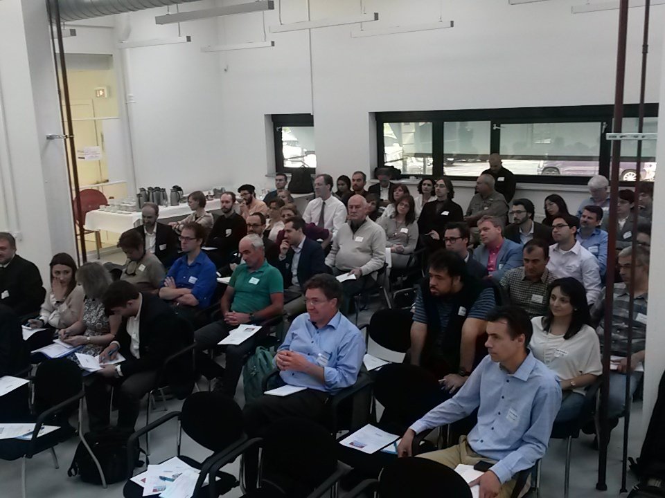 The #BRIGAID team! Prototypes on floods drought and extreme weather will be supported in testing and market outreach