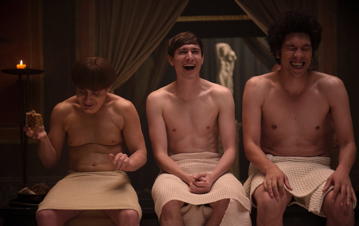 PlebsComedy's tweet photo. Before Monday’s S3 finale #TheWeatherist we want to know which is your favourite #Plebs episode of all time. @itv2 https://t.co/fXdqyol8N6
