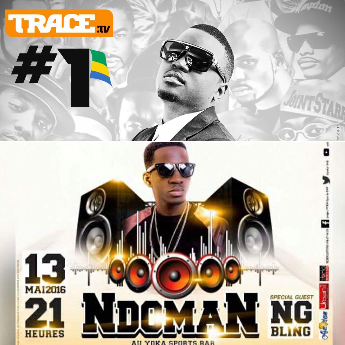 Je serais ce vendredi 13 au Yoka bar au charbonnages pour voir <a href="/NdoMan_Hova/">Ndo-Man</a> en showcase - ENTRÉE GRATUITE