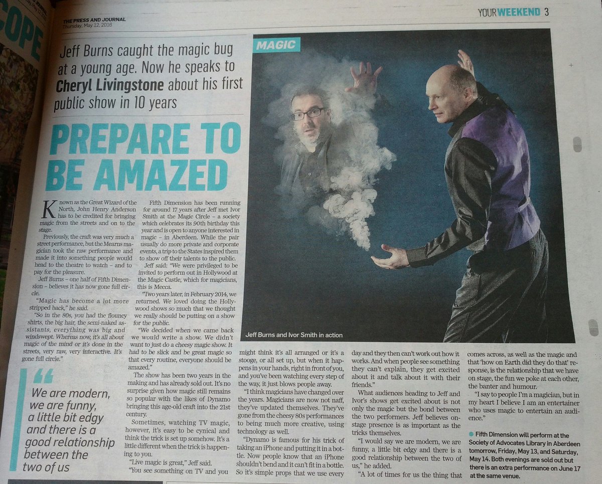SocOfAdvocates's tweet photo. Excitedly reading @pressjournal about upcoming Fifth Dimension shows in our library. Cc @5DmagicJeff @5DmagicIvor https://t.co/OOQ0V3xVDL