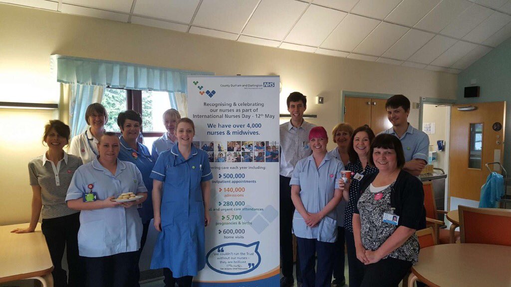 suzvickers's tweet photo. Happy International Nurses Day from the Weardale Community Hospital ❤️ https://t.co/MoQzTg5cQ1