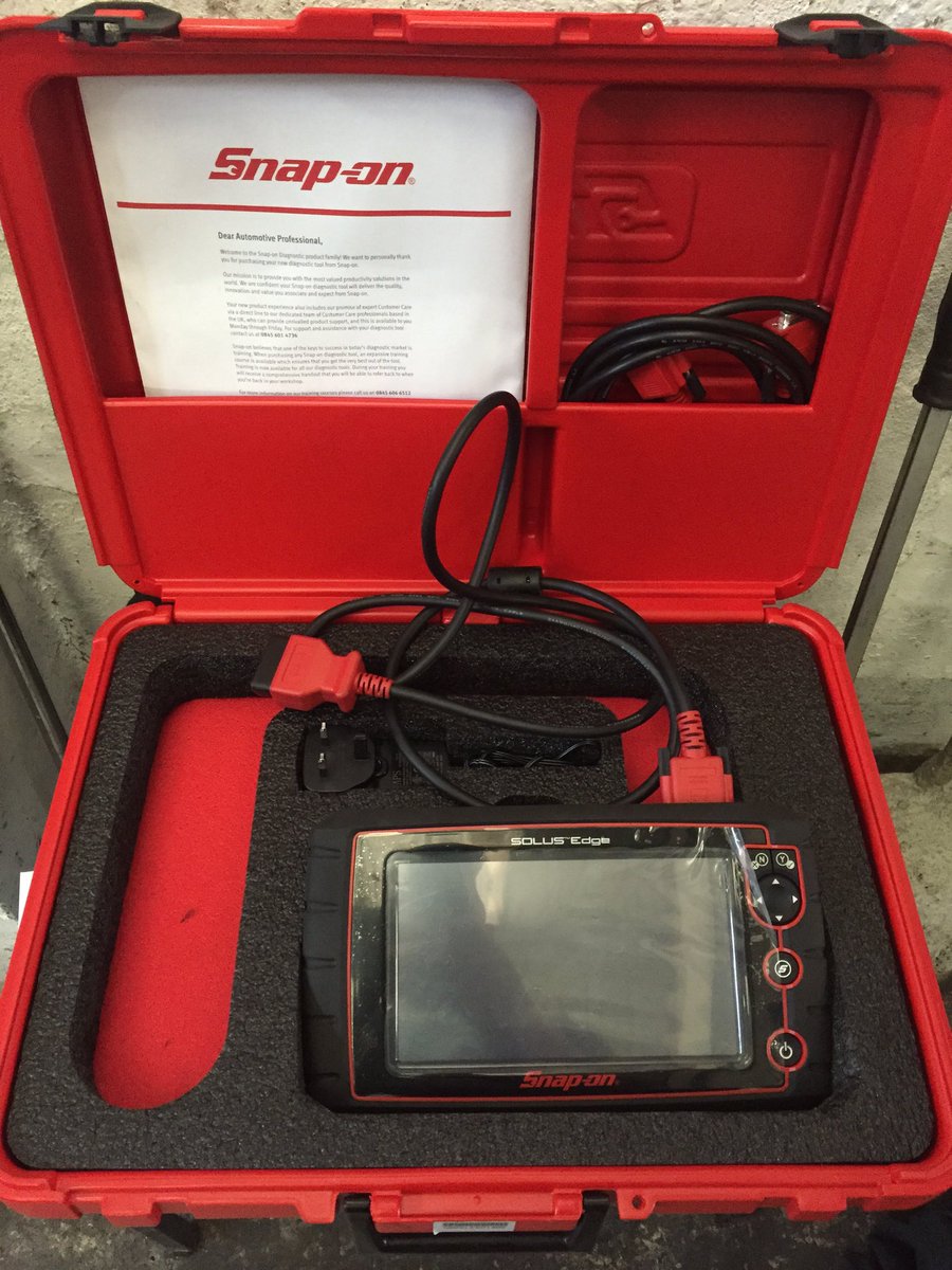 PinkardRepairs's tweet image. Loving our new solus edge 🚗🔧 #snapon