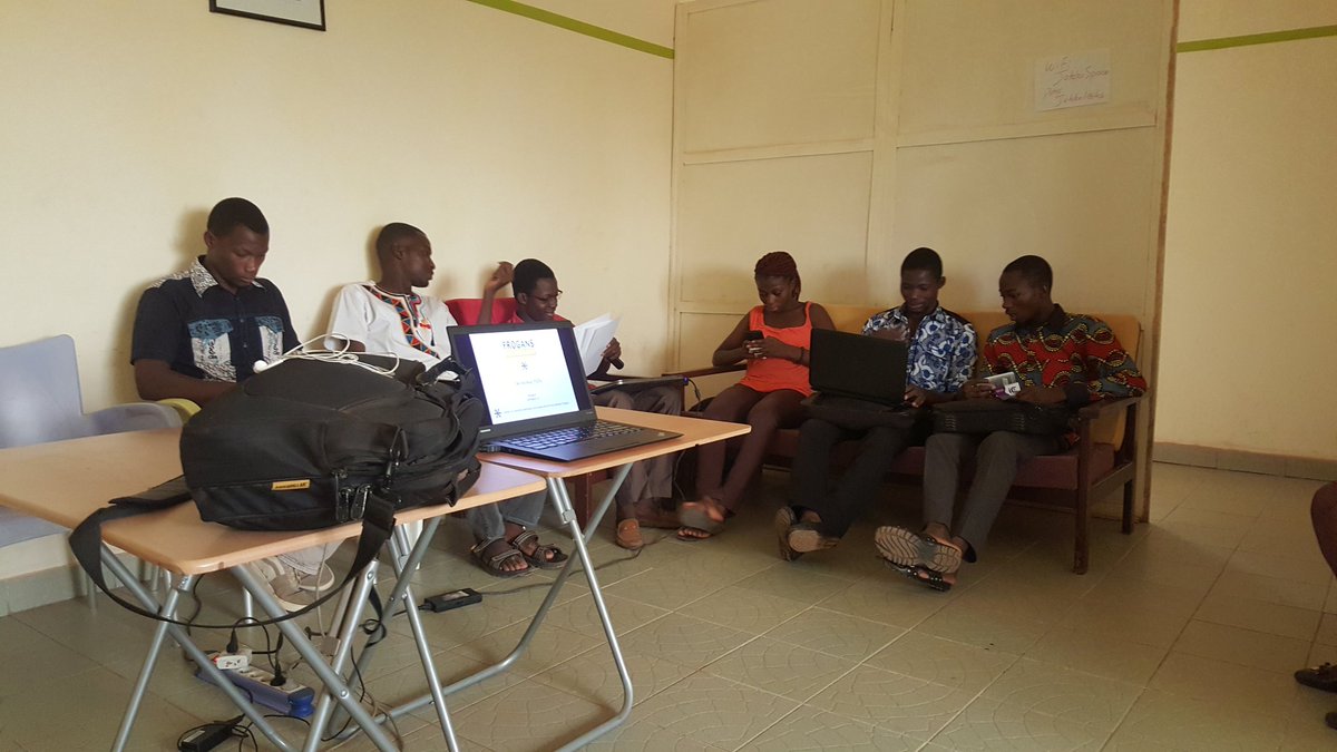BertrandPare's tweet photo. Aujourd'hui c'est au tour de @JklOuaga de recevoir @frogans_fr . Cc @GDNBurkina @ocomar https://t.co/b9WGDe7ZLj